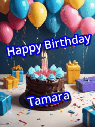 Happy Birthday Tamara GIF
