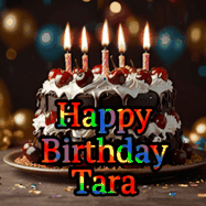 Happy Birthday Tara GIF