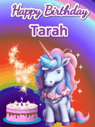 Happy Birthday Tarah GIF