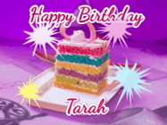 Happy Birthday Tarah GIF