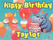 Happy Birthday Taylor GIF