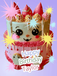 Happy Birthday Taylor GIF