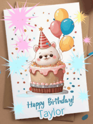 Happy Birthday Taylor GIF