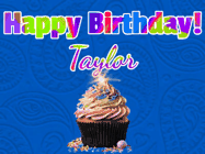 Happy Birthday Taylor GIF