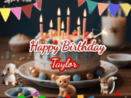Happy Birthday Taylor GIF