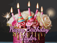 Happy Birthday Taylor GIF