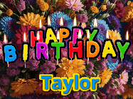 Happy Birthday Taylor GIF