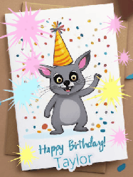 Happy Birthday Taylor GIF