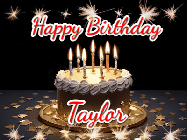 Happy Birthday Taylor GIF