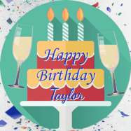 Happy Birthday Taylor GIF