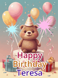 Happy Birthday Teresa GIFs