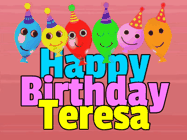 Happy Birthday Teresa GIFs