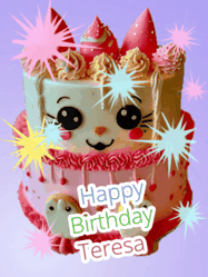 Happy Birthday Teresa GIF
