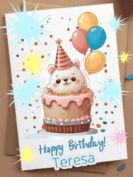 Happy Birthday Teresa GIF