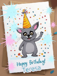 Happy Birthday Teresa GIF