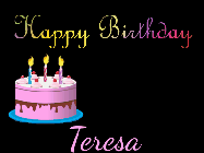 Happy Birthday Teresa GIF