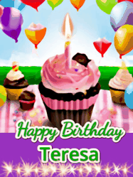 Happy Birthday Teresa GIF