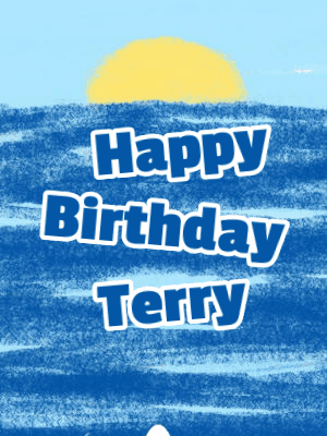 Happy Birthday Terry GIF 2