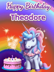 Happy Birthday Theodore GIF