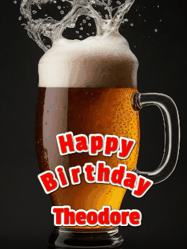 Happy Birthday Theodore GIF