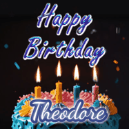 Happy Birthday Theodore GIF