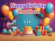 Happy Birthday Theodore GIF