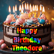 Happy Birthday Theodore GIF