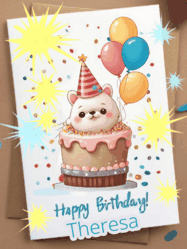 Happy Birthday Theresa GIF