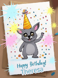 Happy Birthday Theresa GIF
