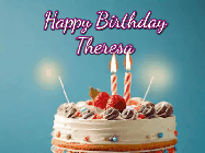 Happy Birthday Theresa GIF
