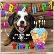 Happy Birthday Theresa GIF