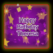 Happy Birthday Theresa GIF