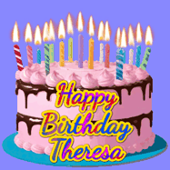 Happy Birthday Theresa GIF