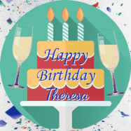 Happy Birthday Theresa GIF