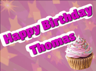 Happy Birthday Thomas GIF