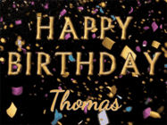 Happy Birthday Thomas GIF