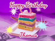 Happy Birthday Thomas GIF