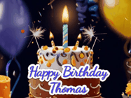 Happy Birthday Thomas GIF