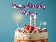 Happy Birthday Thomas GIF