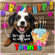 Happy Birthday Thomas GIF