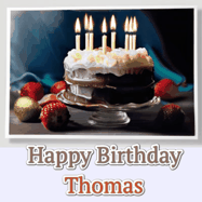 Happy Birthday Thomas GIF