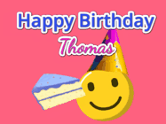 Happy Birthday Thomas GIF