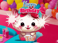 Happy Birthday Tia GIF