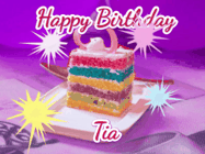 Happy Birthday Tia GIF