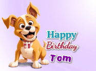 Happy Birthday Tom GIF