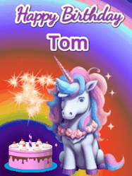 Happy Birthday Tom GIF