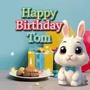 Happy Birthday Tom GIF