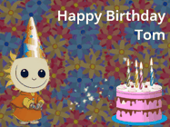 Happy Birthday Tom GIF