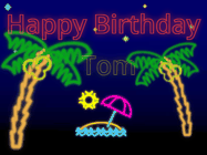 Happy Birthday Tom GIF