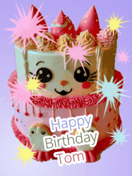 Happy Birthday Tom GIF